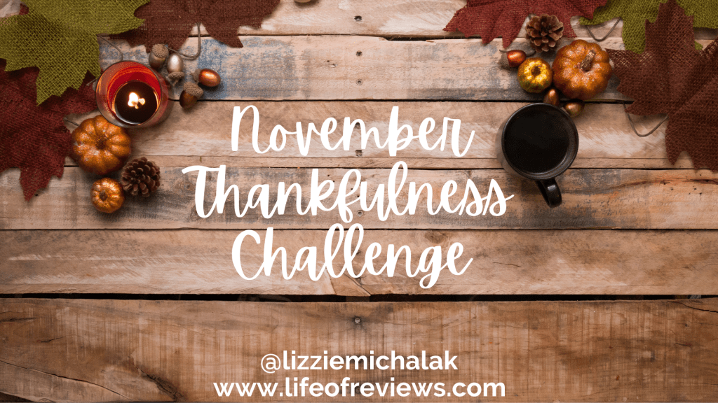November Thankfulness Challenge